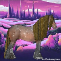 Horse Color:Painted Bay Appaloosa