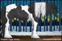 Horse Color:Black Tobiano 