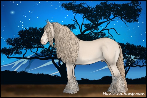 Horse Color:Perlino 
