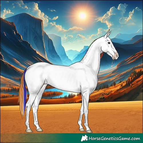 Horse Color:Painted Brown Splash Appaloosa 