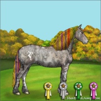 Horse Color:Painted White Spotted Chocolate Classic Champagne Ice Pearl Onyx 