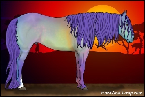 Horse Color:Watercolor Brown 