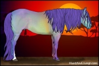 Horse Color:Watercolor Brown 