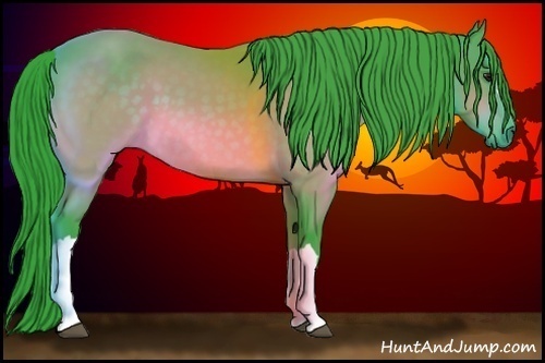 Horse Color:Watercolor Brown 