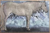 Horse Color:Silver Grullo Ice 
