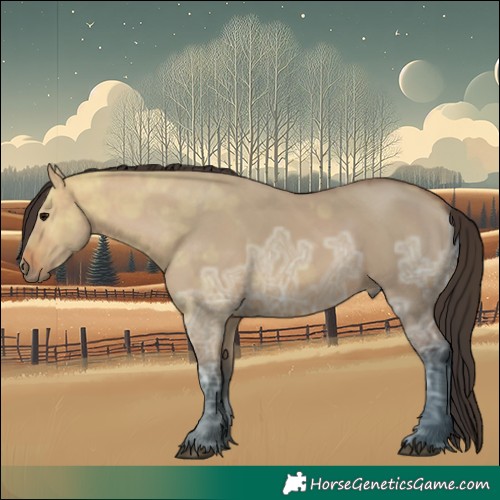 Horse Color:Bay Ice Dun 