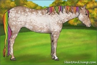 Horse Color:Painted Chestnut Ice 