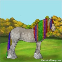 Horse Color:Painted Chestnut Ice 