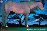 Horse Color:Watercolor Brown 