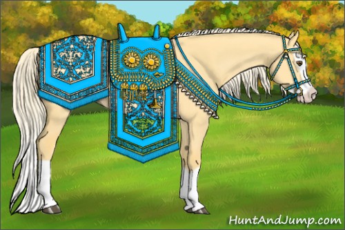 Horse Color:Palomino Dun Splash