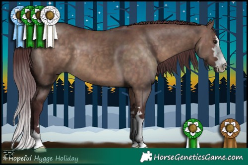 Horse Color:Chocolate Brown Dun 