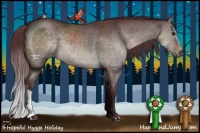 Horse Color:Chocolate Brown Dun