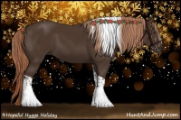 Horse Color:Liver Chestnut Tobiano 