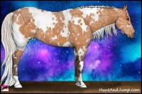 Horse Color:White Spotted Silver Bay Ice 