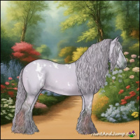 Horse Color:Watercolor White Spotted Red Dun Rabicano 