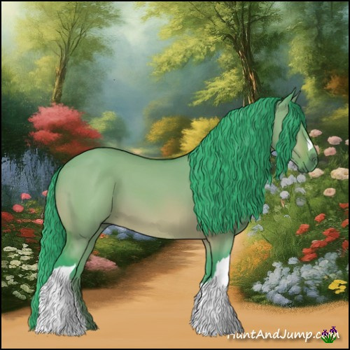 Horse Color:Watercolor Bay Dun