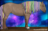 Horse Color:Painted Silver Grullo 