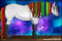 Horse Color:Painted Bay Chinchilla Dun 