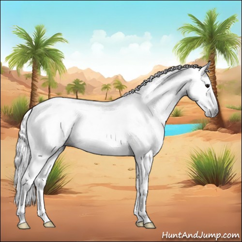 Horse Color:Gray Silver Black Sabino
