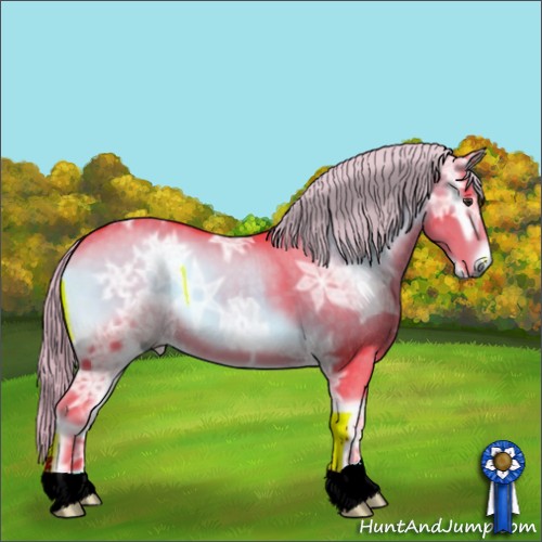 Horse Color:Watercolor Chocolate Palomino Ice Onyx 