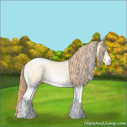 Horse Color:White Spotted Classic Cream Champagne Pearl Blanket