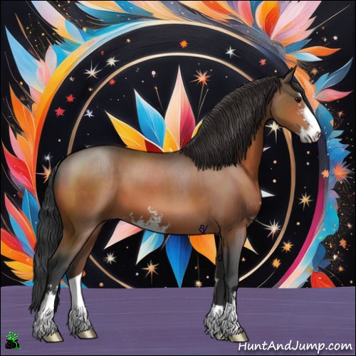 Horse Color:Bay Sabino 