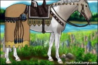 Horse Color:Silver Grullo Roan Tobiano 