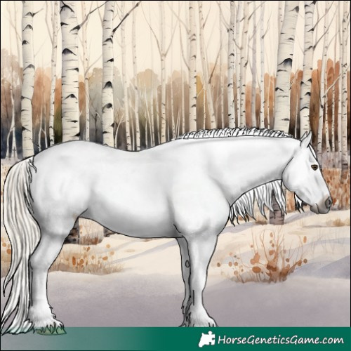Horse Color:Gray White Spotted Silver Buckskin Dun Appaloosa 