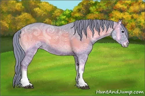 Horse Color:Watercolor Blue Onyx Ice 