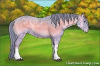 Horse Color:Watercolor Blue Onyx Ice