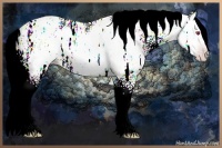 Horse Color:Gold Champagne Chinchilla Ice