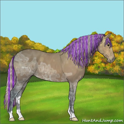 Horse Color:Painted Silver Bay Ice 