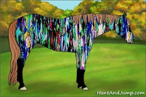 Horse Color:Gold Champagne Ice 