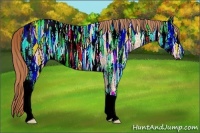 Horse Color:Gold Champagne Ice 