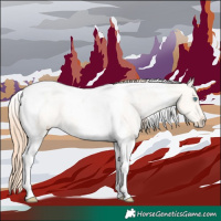 Horse Color:Amber Cream Champagne Ice Pearl Tobiano Varnish