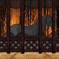 Horse Color:Black Sabino Rabicano 