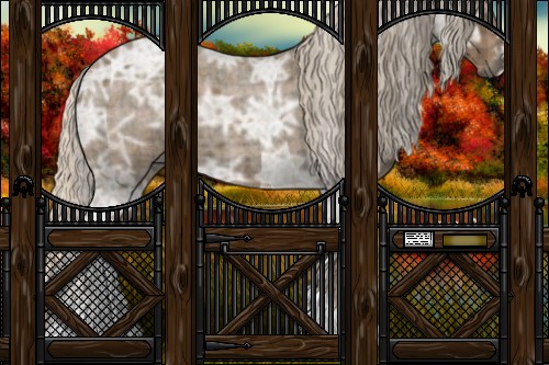 Horse Color:Plaid  Silver Blue Ice Roan 