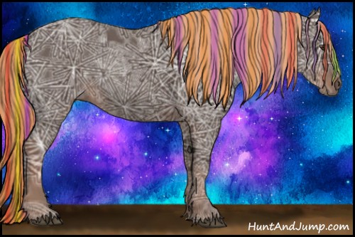 Horse Color:Painted Liver Chestnut Ice 