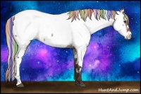 Horse Color:Painted Silver Brown Dun Appaloosa 