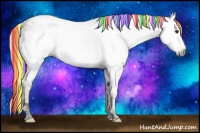 Horse Color:Gray Painted Silver Bay Ice Tobiano Appaloosa 