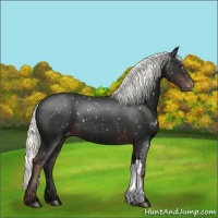 Horse Color:Liver Chestnut Mushroom Snowflake Varnish