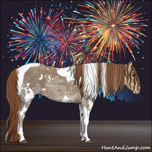 Horse Color:White Spotted Chestnut Ice Tobiano Appaloosa