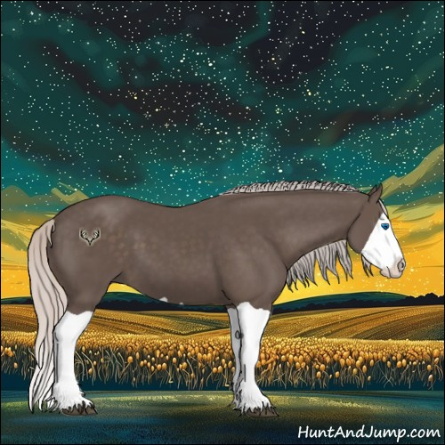 Horse Color:Silver Black Splash