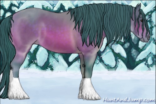 Horse Color:Watercolor Brown 