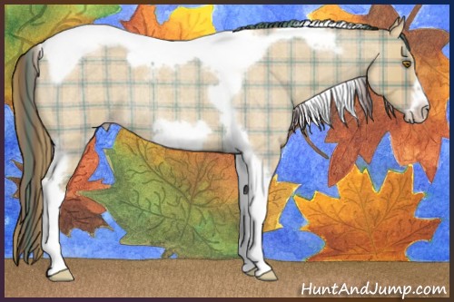 Horse Color:Plaid  Classic Cream Champagne Roan Tobiano Frame Rabicano 