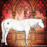 Horse Color:Silver Sable Champagne Dun Sabino Splash