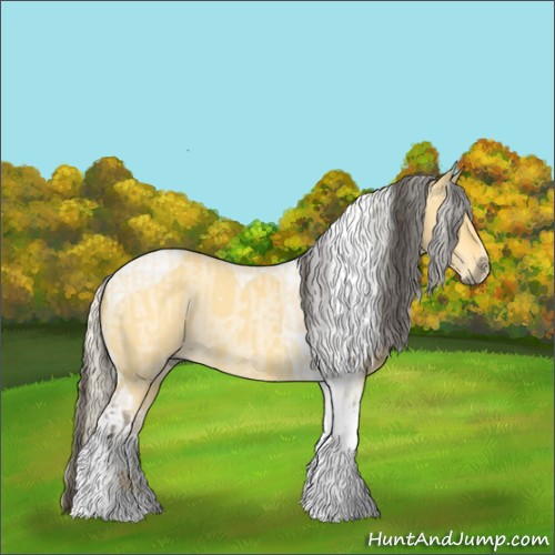 Horse Color:Buckskin Roan Dun Tobiano and Silver Buckskin Roan Dun Tobiano
