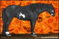 Horse Color:Black Frame