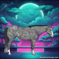 Horse Color:Blue Ice Roan Splash 