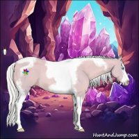 Horse Color:Watercolor Silver Perlino Splash Tobiano Frame Rabicano 